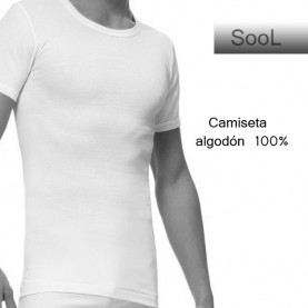 Camiseta manga corta algodón 130