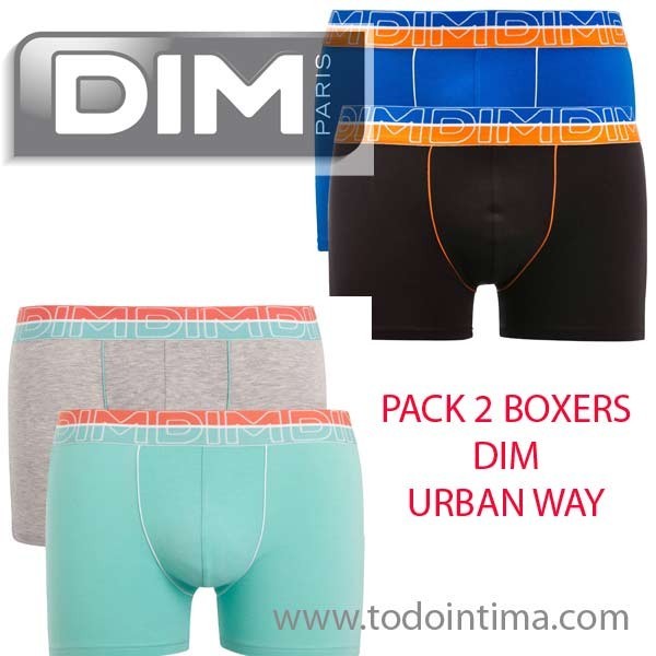 Pack 2 boxers Dim D01N3