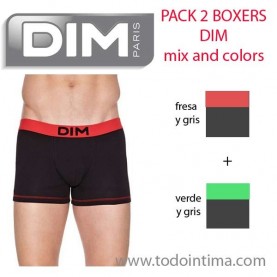 Pack 2 boxers Dim D005D