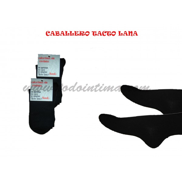 Pack 3 pares calcetines tacto lana Sool 304