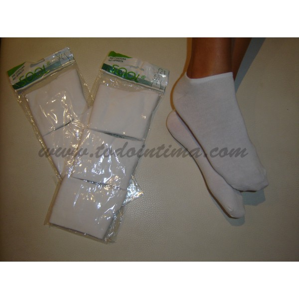 Pack 3 pares calcetines invisibles Sool 353