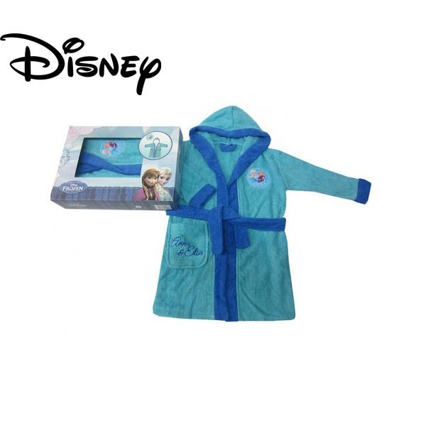 Disney Frozen 2 Albornoz Niña Batas de Casa De Forro Polar Suave Regalos para Niñas Adolescentes 3-14 Años Albornoces Infantiles con Anna y Elsa Frozen 