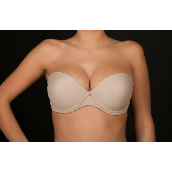 show original title microfibre and Padded Cups-Article Carlotta Details about   Double PUSHUP BRA Selene 