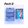 Pack 3 slips Abanderado 100% algodón  Ref.0080