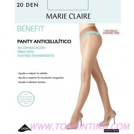 Panty anticelulítico Marie Claire 4564