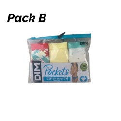 Pack 3 briefs Dim D4C17