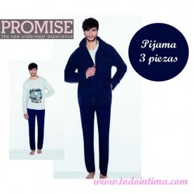 Pijama 3 piezas Promise 3003